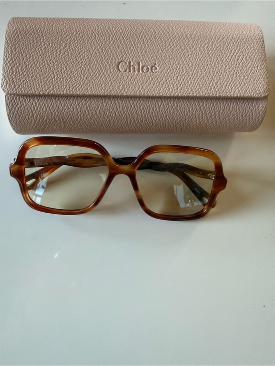 Chloe Accessories - Chloé Amber Tortoiseshell Square Sunglasses